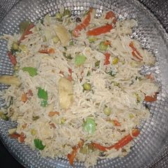 A picture of Vegetable pulao🌼.