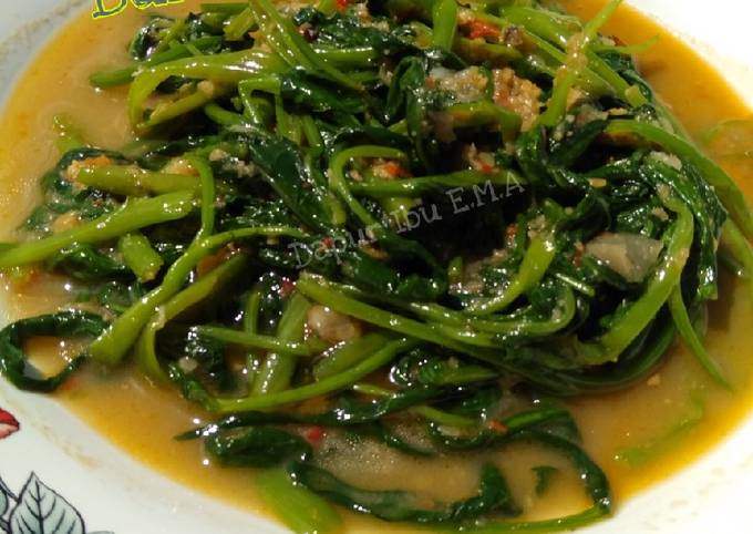 Langkah Mudah Membuat Resep Tumis Kangkung #Bumbu Kencur