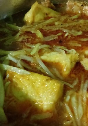 Foto resep 1305. Sayur Lodeh Manisah (Labu Siam) Tahu
