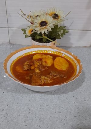 عکسی از دستور آبگوشت