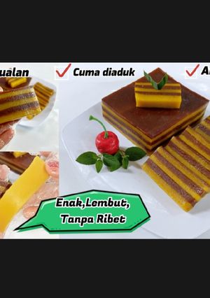 Foto resep Kue Lapis Labu Kuning, Lapis Legit Labu Kuning