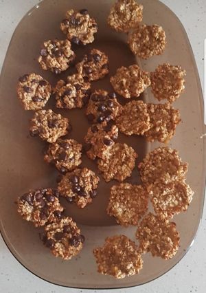 Una foto de Galletas de avena y plátano