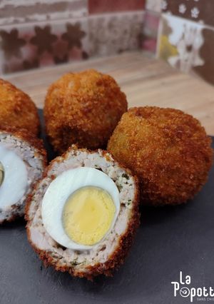 Une photo de Scotch eggs