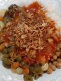 Koshari a mi manera o el completo