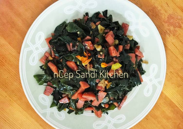 Tumis Rumput Laut 
(Wakame Salad)