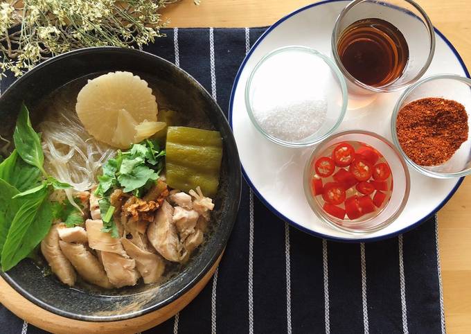 π§π½π³π§πΌπ³ How To Make Thai Chicken Noodle Soup Street Food Style |ThaiChef Food