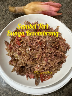 Foto resep Sambel Teri Bunga Kecombrang