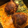 Spicy Roasted Chicken with Lemon Butter Sauce