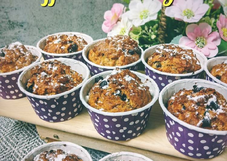 Langkah Mudah Memasak Muffin Pisang yang Murah