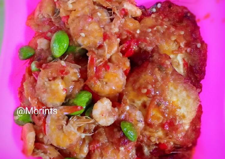 Resep Sambel Udang Pete Telur, Lezat