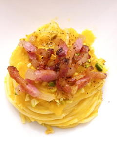 A picture of Pumpkin Carbonara.