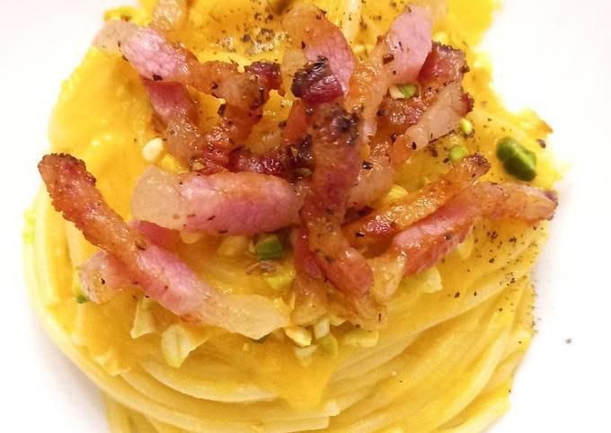 Guida passo passo a Preparare Preferito Carbonara di zucca