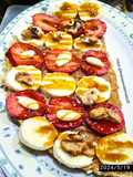 Oat Crêpe with Banana and Strawberry