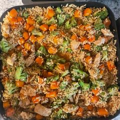 A picture of High Protein Chicken and Rice.