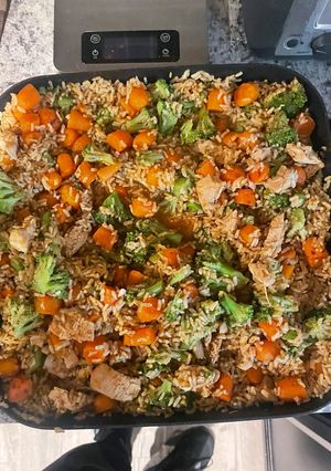 A picture of High Protein Chicken and Rice.
