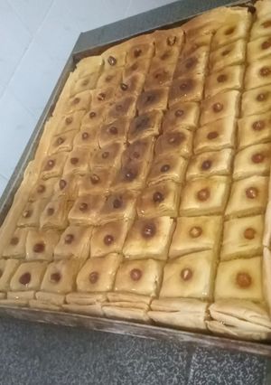 صورة لوصفة بقلاوة جزائرية