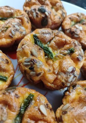 Foto di Frittatine muffin con asparagi