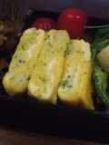 Bento-Style Japanese Rolled Omelet with Shirasu (1 Serving)