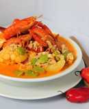 Chupe de camarones
