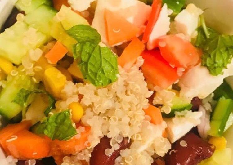 Easiest Way to Prepare Appetizing Quinoa salad