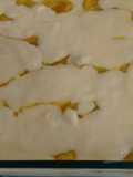 Creme com banana dourada