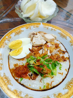 Foto resep Bubur Ayam Chinese (Slow cooker)