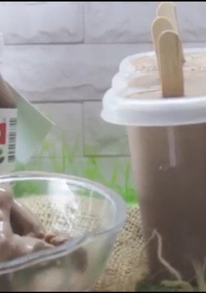Foto resep Ice cream nutella super enak, lembut & creamy banget