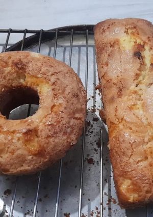 Una foto de Budin de Manzana