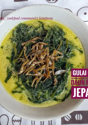 Foto resep Gulai gurih "daun pepaya jepang" 🥥🍽🤤