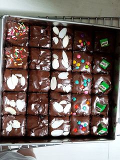 Foto resep Brownies shiny crust