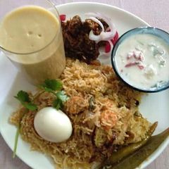 Yera Briyani /Prawn Briyani classic A picture of Yera Briyani /Prawn Briyani classic.