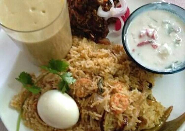 Yera Briyani /Prawn Briyani classic