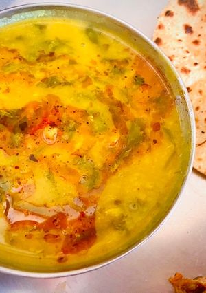 मेथी मूंग दाल (methi moong dal recipe in Hindi) रेसिपी मुख्य फोटो