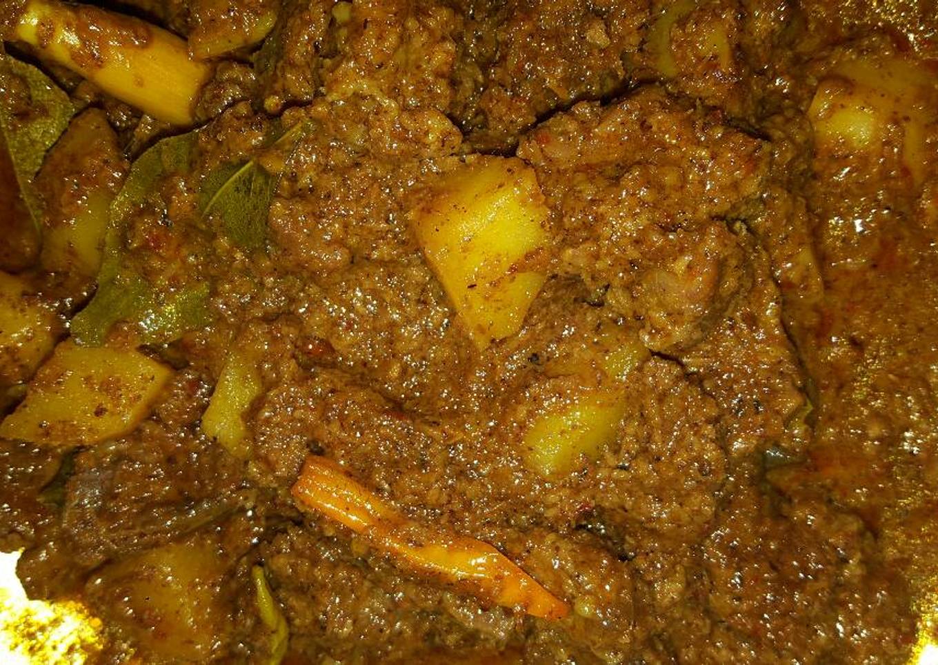 Rendang Daging Rawit