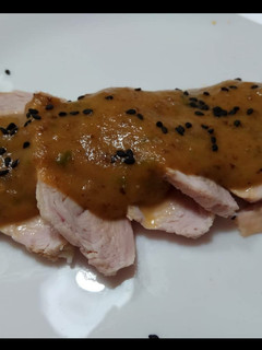Una foto de Solomillo de pavo con ciruelas en Slowcooker