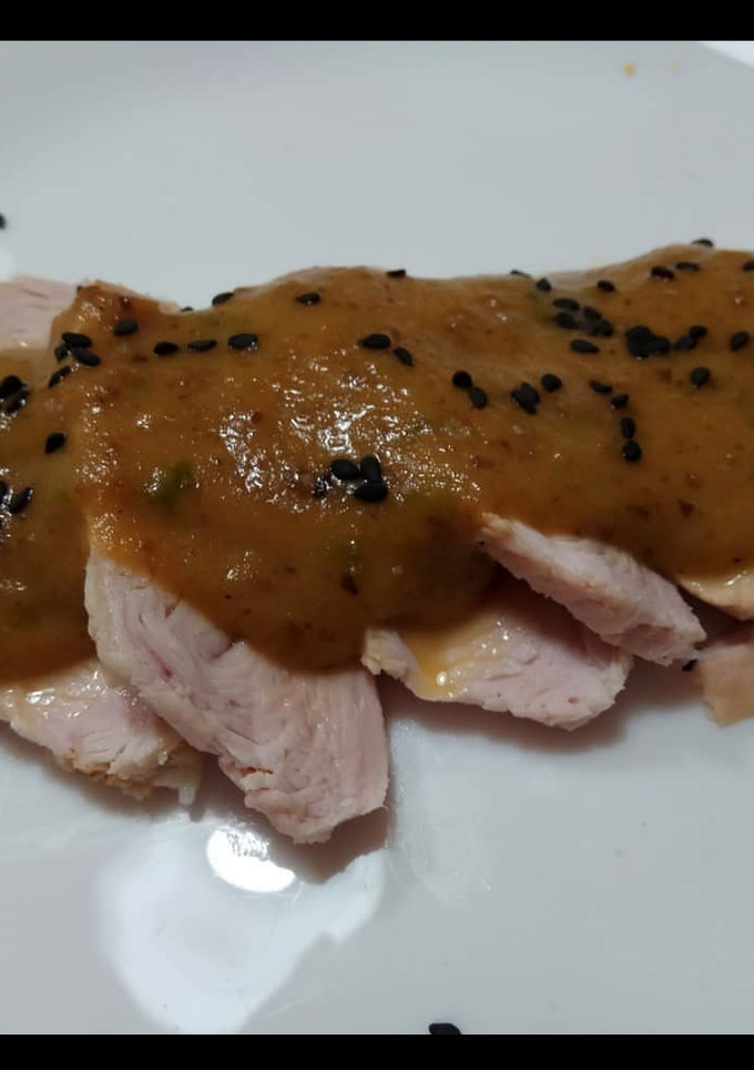 Una foto de Solomillo de pavo con ciruelas en Slowcooker