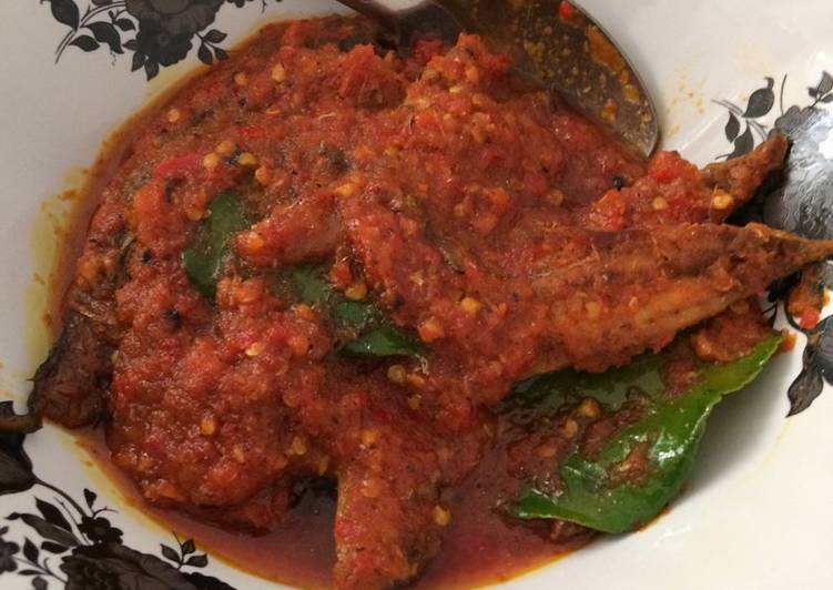Recipe: Tasty Pindang Sambal Merah Padang