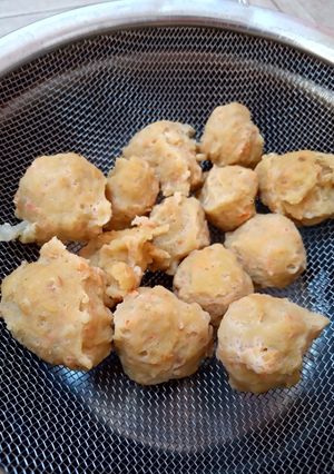 Foto resep Camilan MPASI 11 months + Bakso ayam sayur