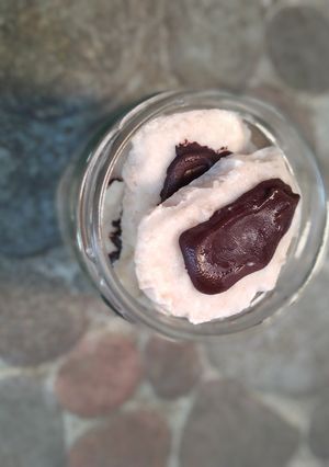 Foto resep 289. Froyo (Frozen Yogurt) choco banana