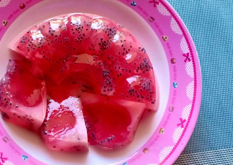 Bumbu Nutrijel Jambu Lapis Santan | Cara Buat Nutrijel Jambu Lapis Santan Yang Menggugah Selera