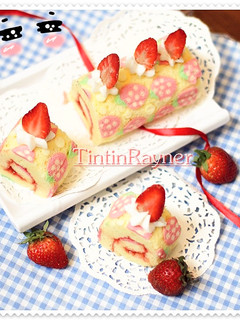 Foto resep Japanese Roll Cake Kukus ^^ 