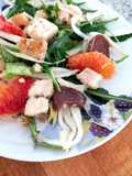 Insalata di pesce spada con finocchio e arance