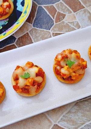 A picture of Spicy Panner Naanza Bites.