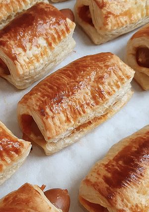 Foto resep Roti Sosis 소시지빵