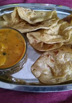 A picture of Gatta kadhi.