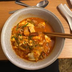 A picture of Kimchi Chigae.