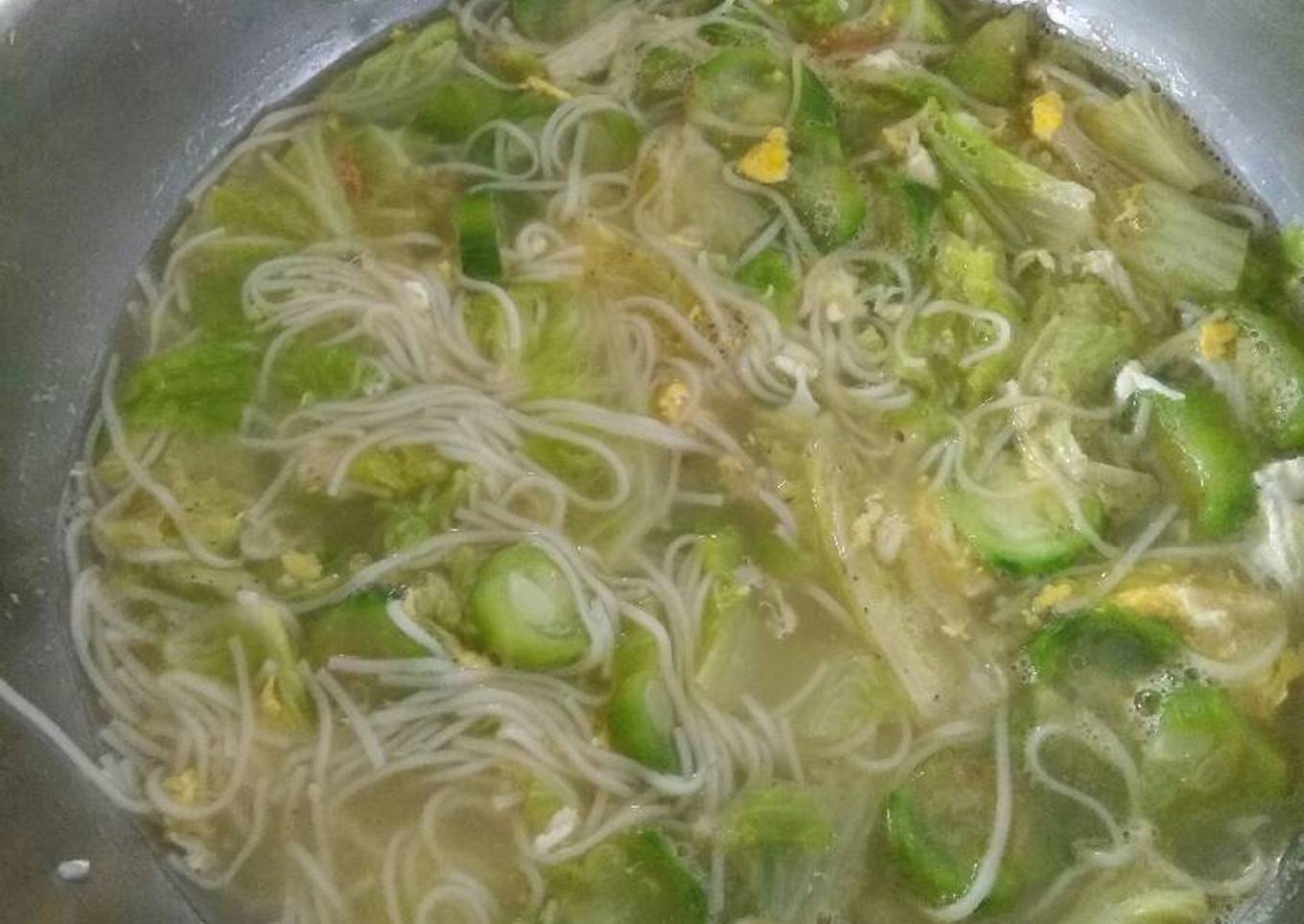 Bening gambas telur miesoa