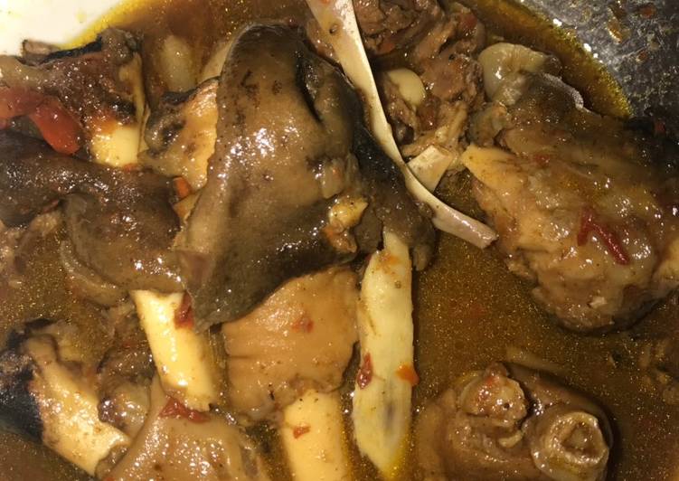 Ram head pepper soup #kitchenhuntchallenge