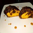 Bizcochuelo de zanahoria con chocolate al Baileys (Bolo de cenoura simples)