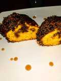 Bizcochuelo de zanahoria con chocolate al Baileys (Bolo de cenoura  simples)
